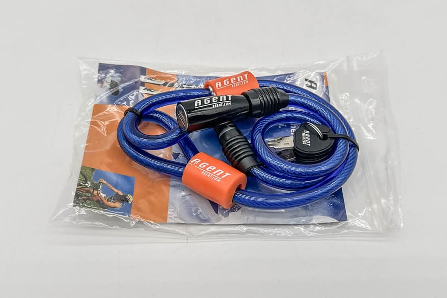 5 Skischlösser AGENT inkl. 2 Schlüssel