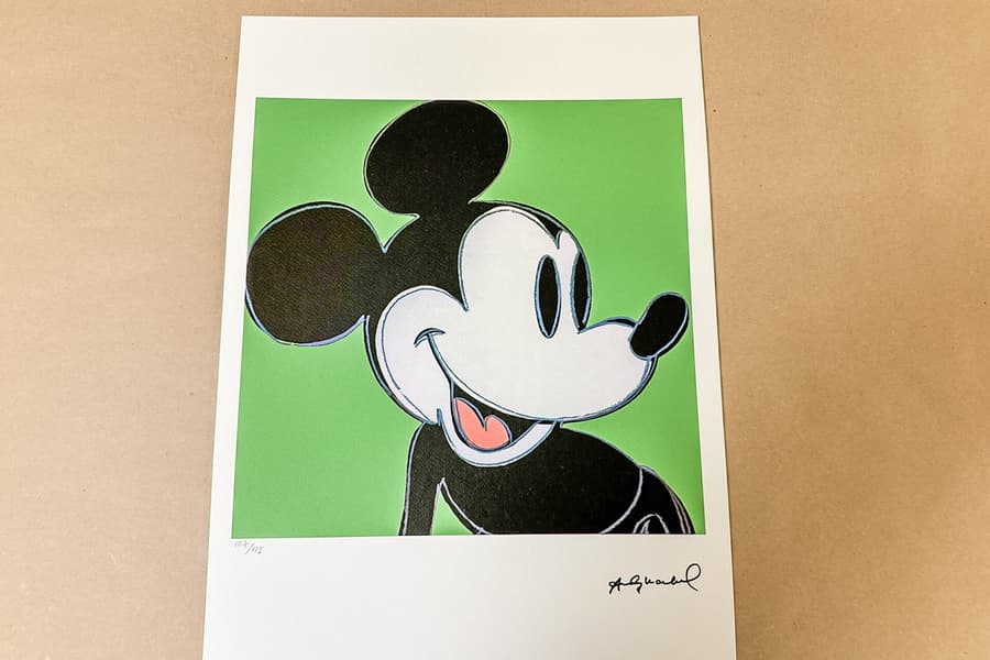 Lithografie nach Andy Warhol, limitiert