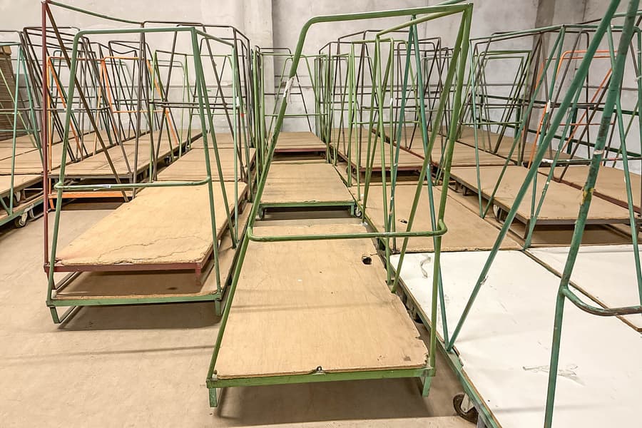 4 Möbeltransportwägen