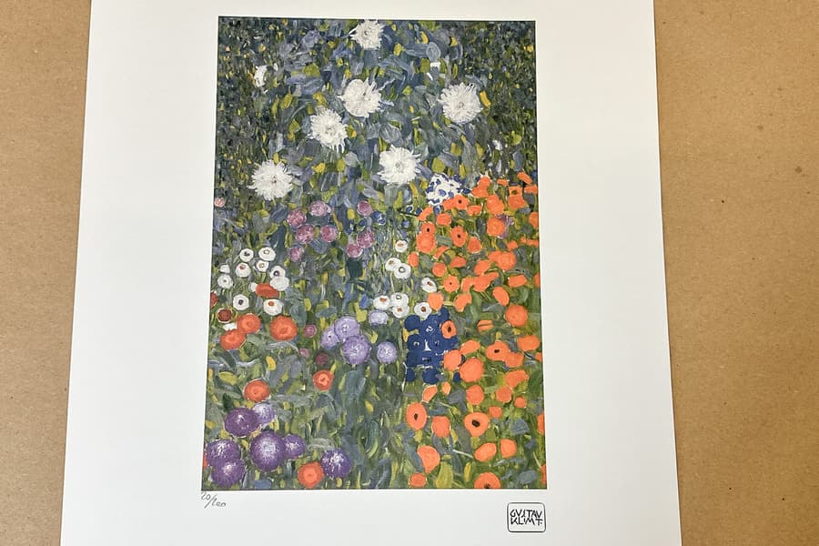 Lithografie nach Gustav Klimt, limitiert