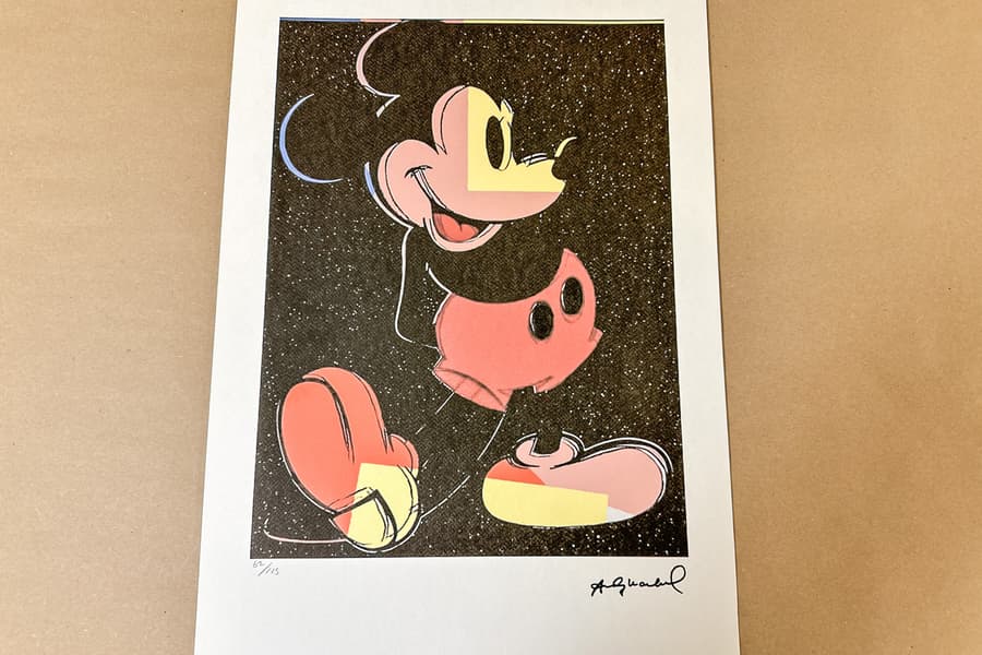 Lithografie nach Andy Warhol, limitiert