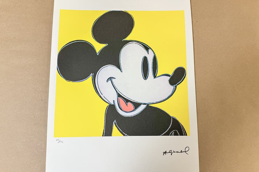 Lithografie nach Andy Warhol, limitiert