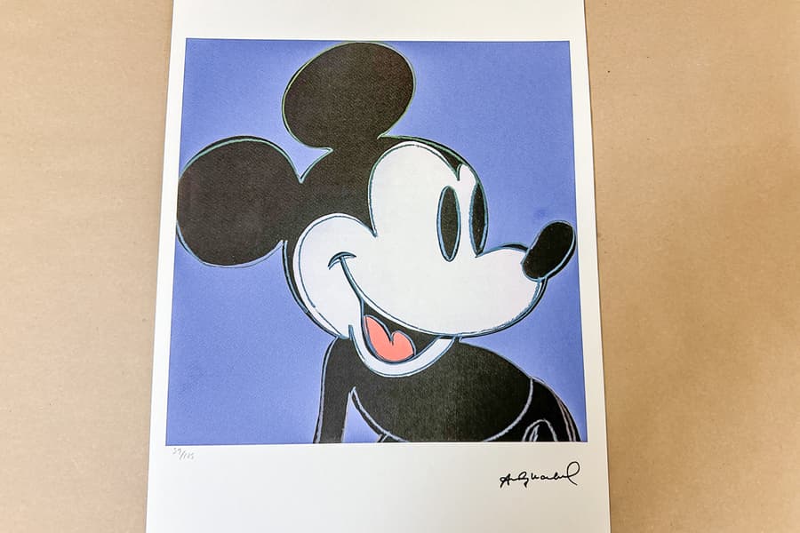 Lithografie nach Andy Warhol, limitiert