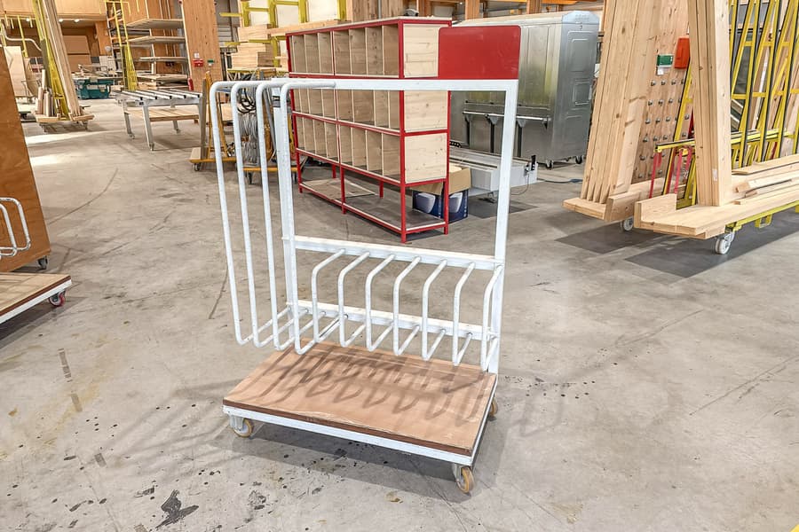 Plattentransportwagen