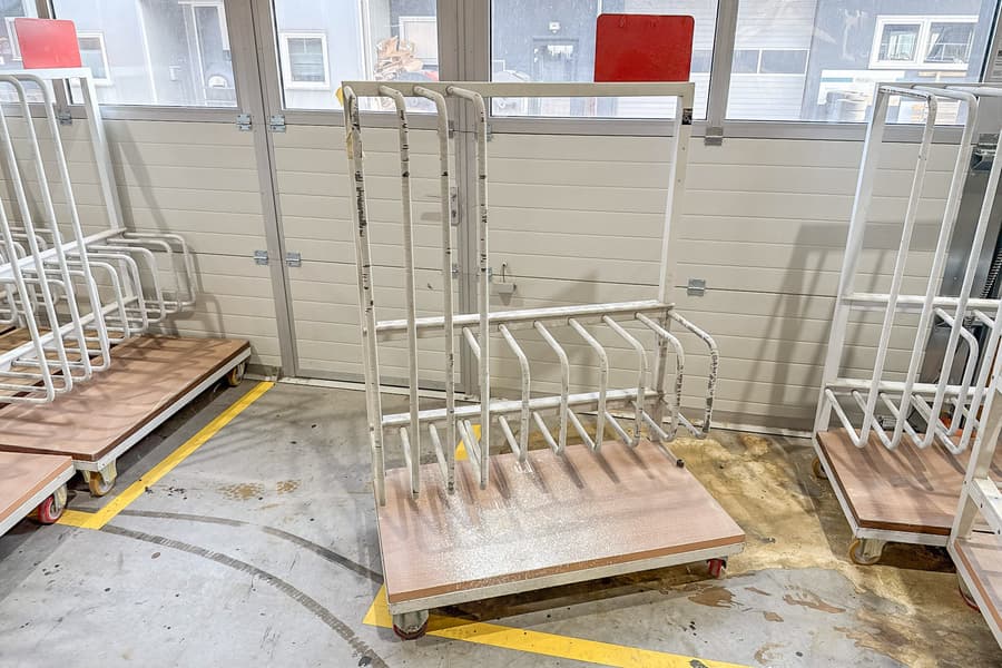 Plattentransportwagen