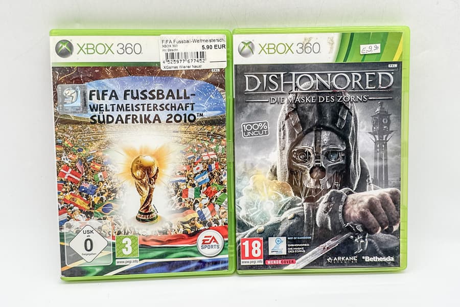 2 Konsolenspiele Microsoft Xbox 360