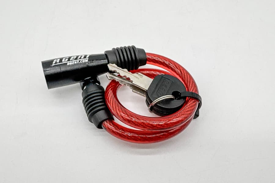 8 Skischlösser AGENT 1-teilig inkl. 2 Schlüssel