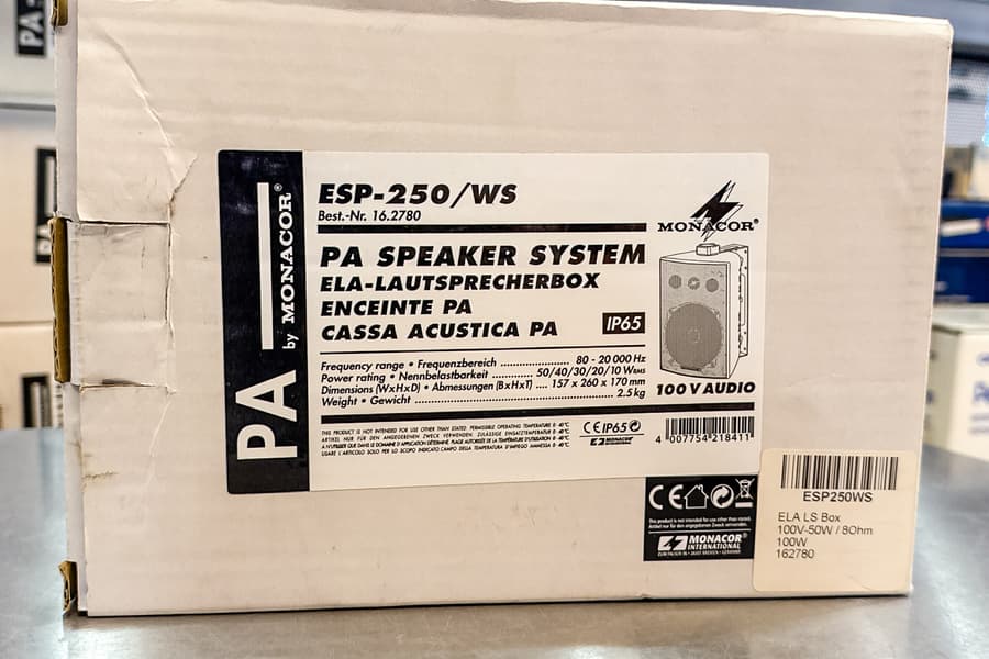 Lautsprecher Monacor ESP-250/WS