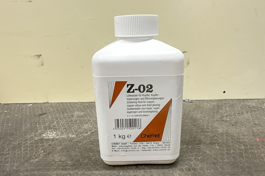 Flasche Kupferlötwasser CHEMET Z-02
