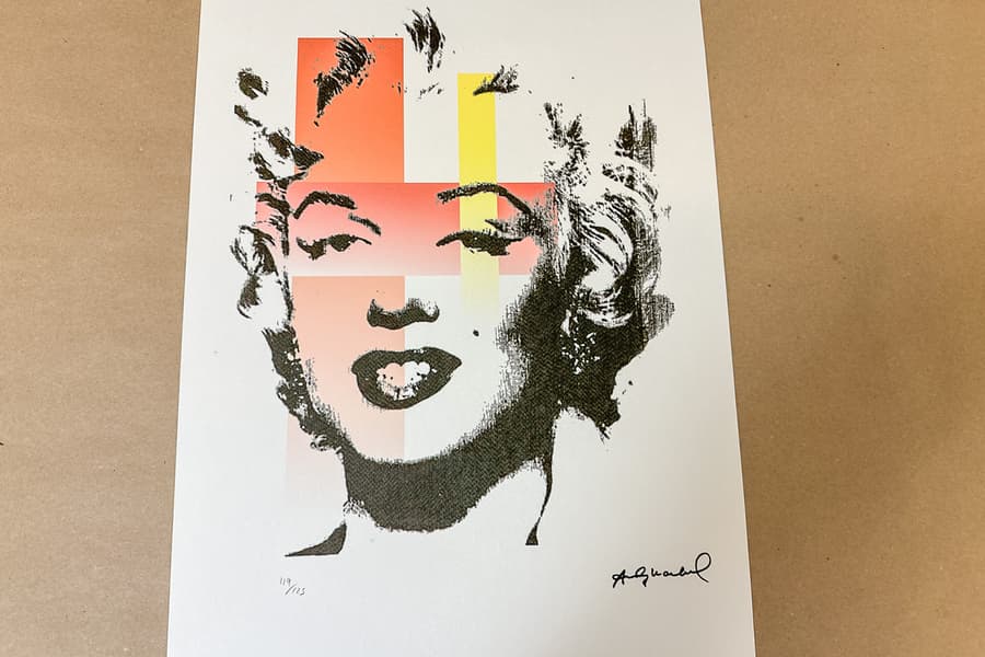 Lithografie nach Andy Warhol, limitiert