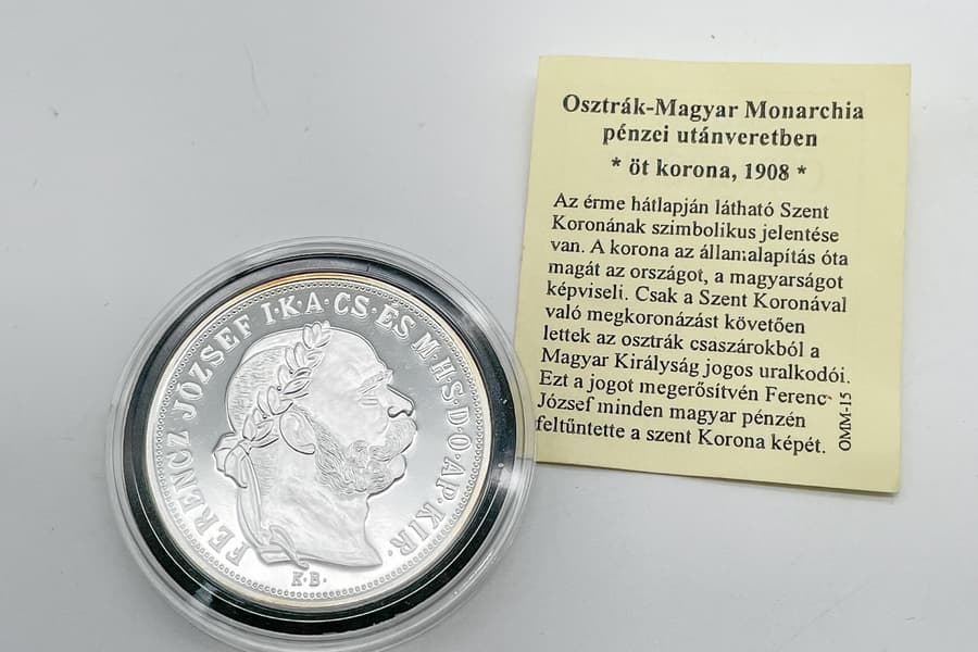 Sammlermünze mit Zertifikat