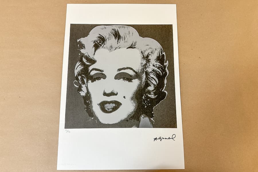 Lithografie nach Andy Warhol, limitiert