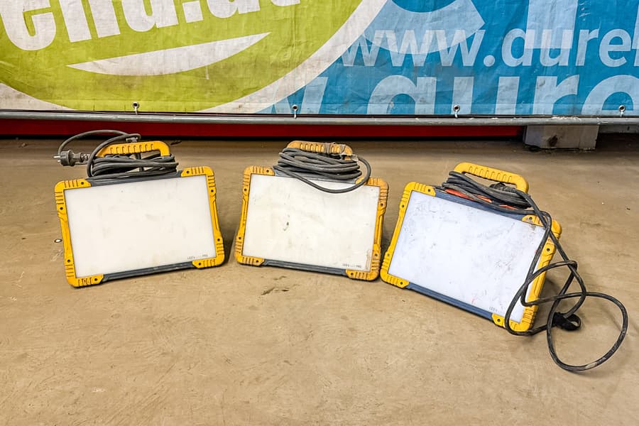 3 LED Baustrahler LED's Work Pro