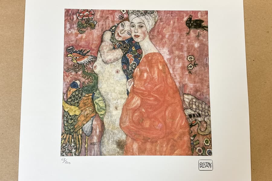Lithografie nach Gustav Klimt, limitiert