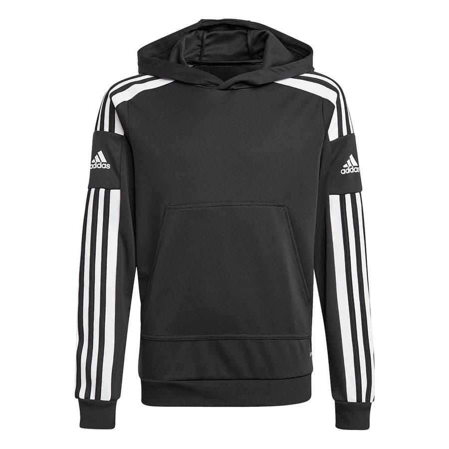 adidas Kinder Kapuzenpullover Squadra 21 schwarz/weiß, Gr. 164