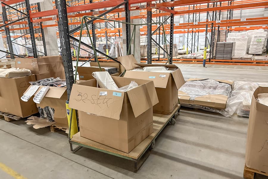 Möbeltransportwagen