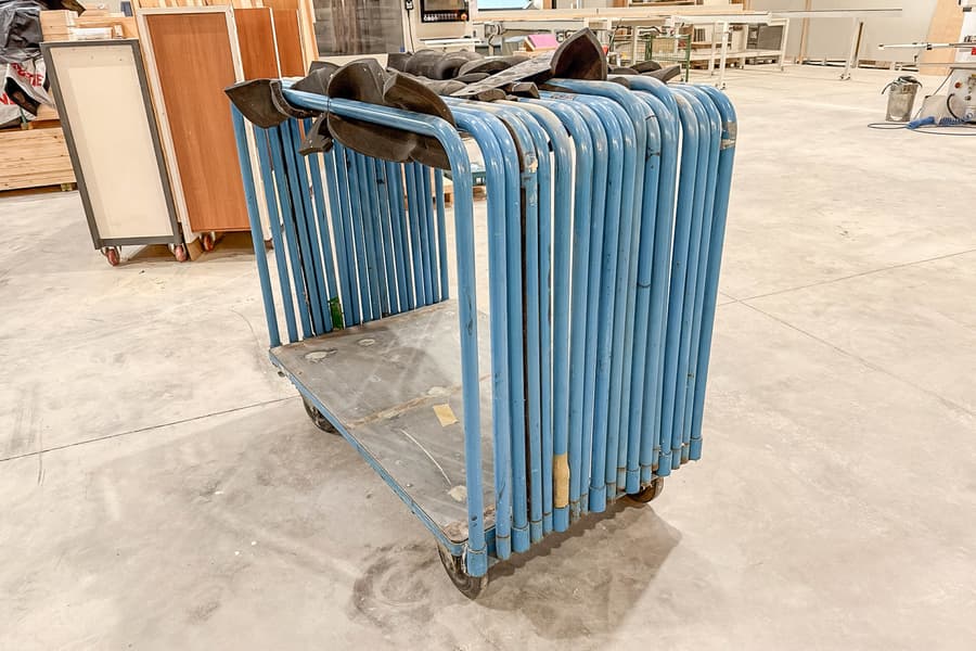 Plattentransportwagen