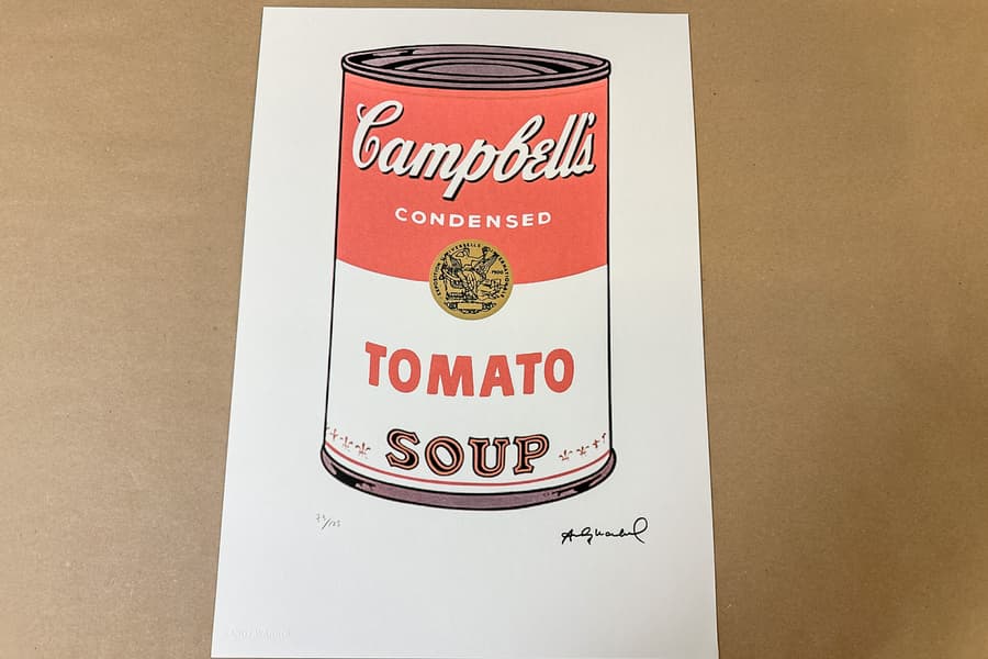 Lithografie nach Andy Warhol, limitiert