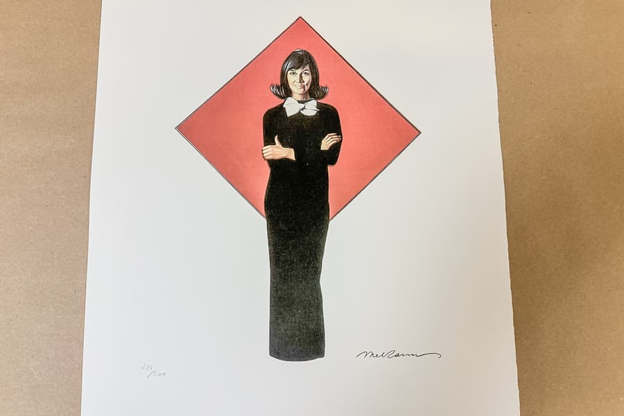 Lithografie nach Mel Ramos