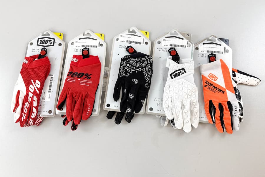 5 Paar Handschuhe 100Percent, Gr. S