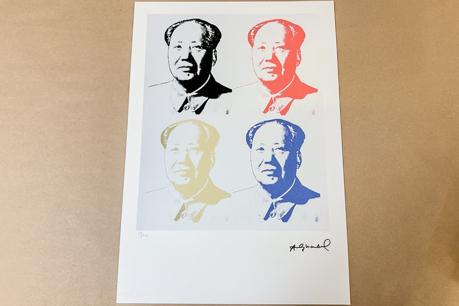 Lithografie nach Andy Warhol, limitiert