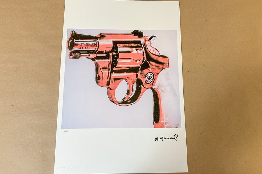 Lithografie nach Andy Warhol, limitiert