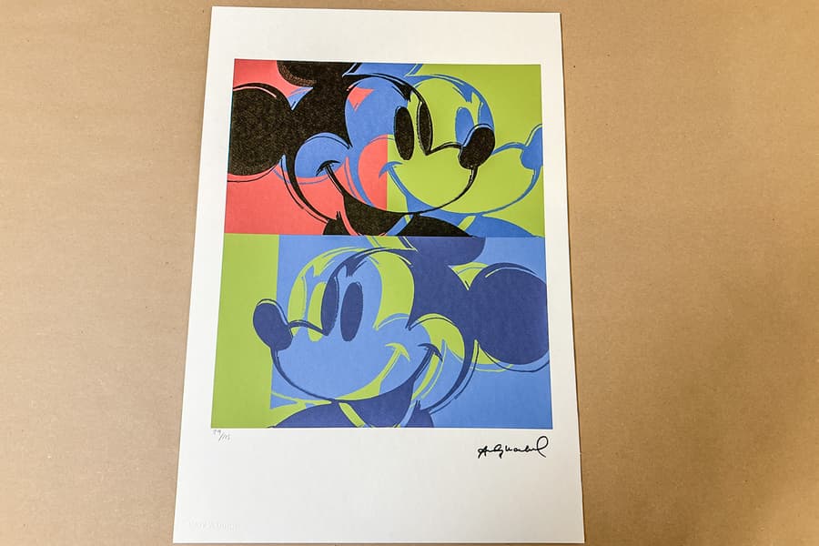 Lithografie nach Andy Warhol, limitiert