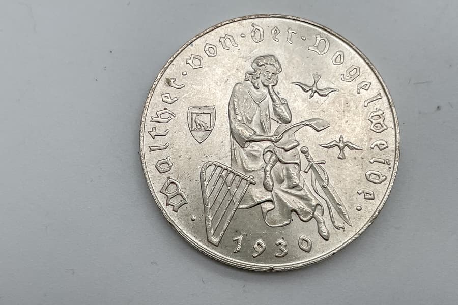 Silbermünze 2 Schilling Vogelweide 1930