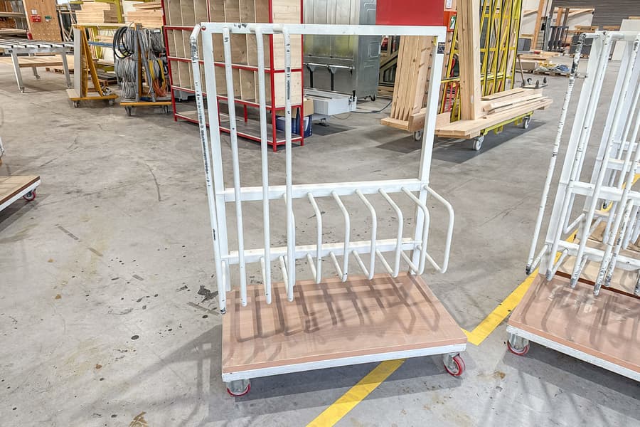 Plattentransportwagen