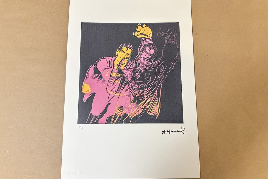 Lithografie nach Andy Warhol, limitiert