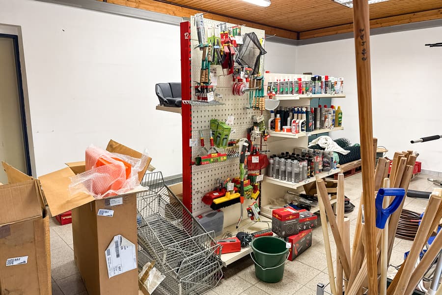 Warenregal, beidseitig