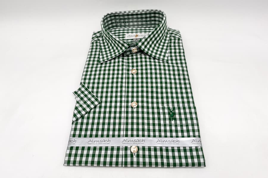 Herren Trachtenhemd Almsach, Gr. S