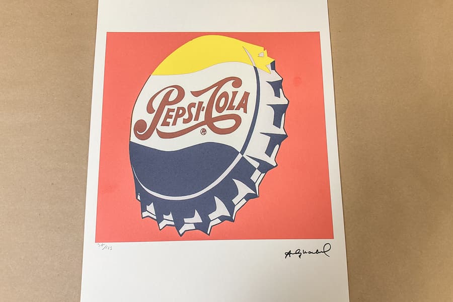 Lithografie nach Andy Warhol, limitiert