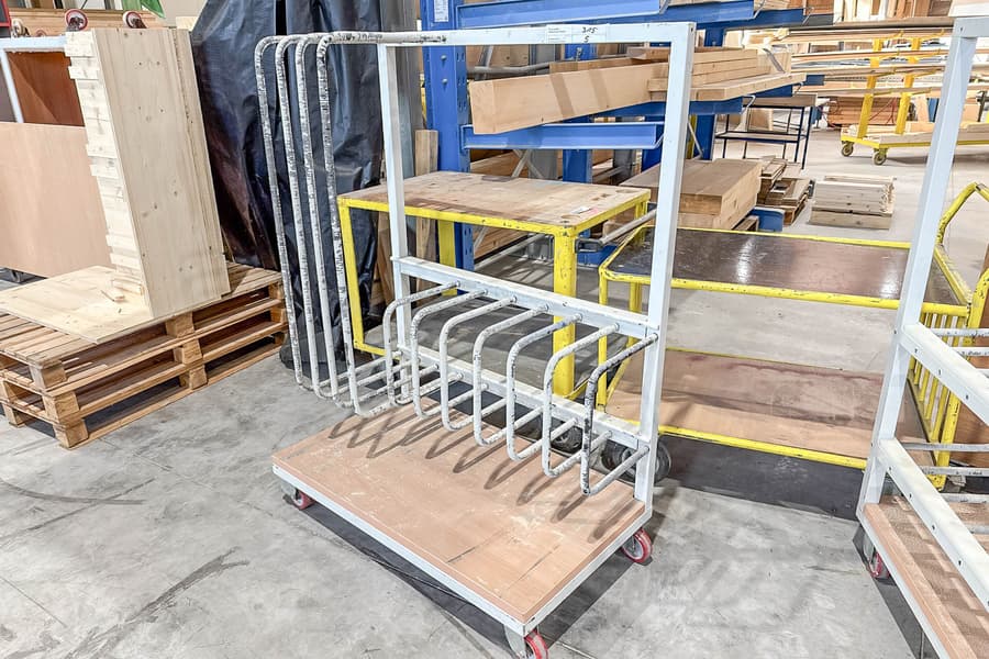 Plattentransportwagen