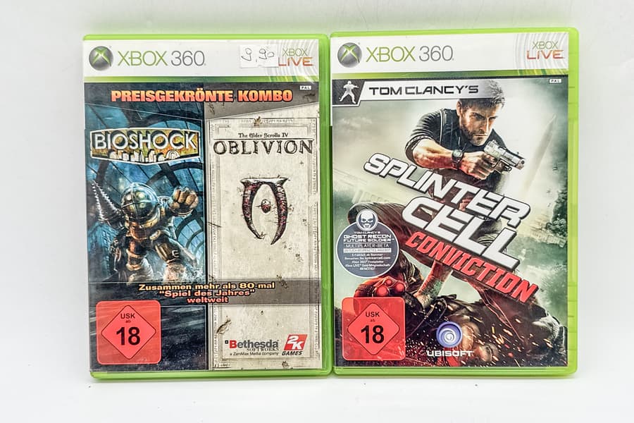 2 Konsolenspiele Microsoft Xbox 360