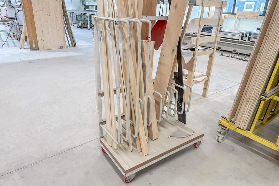 Plattentransportwagen