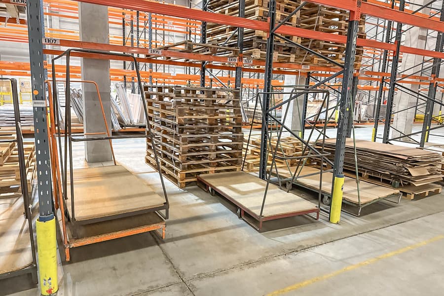 4 Möbeltransportwagen