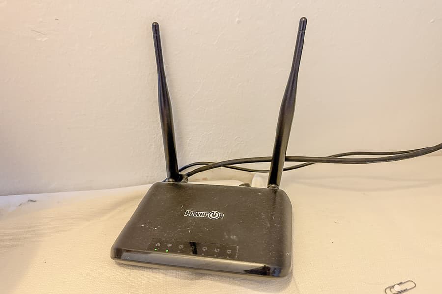 WLAN Router PowerOn