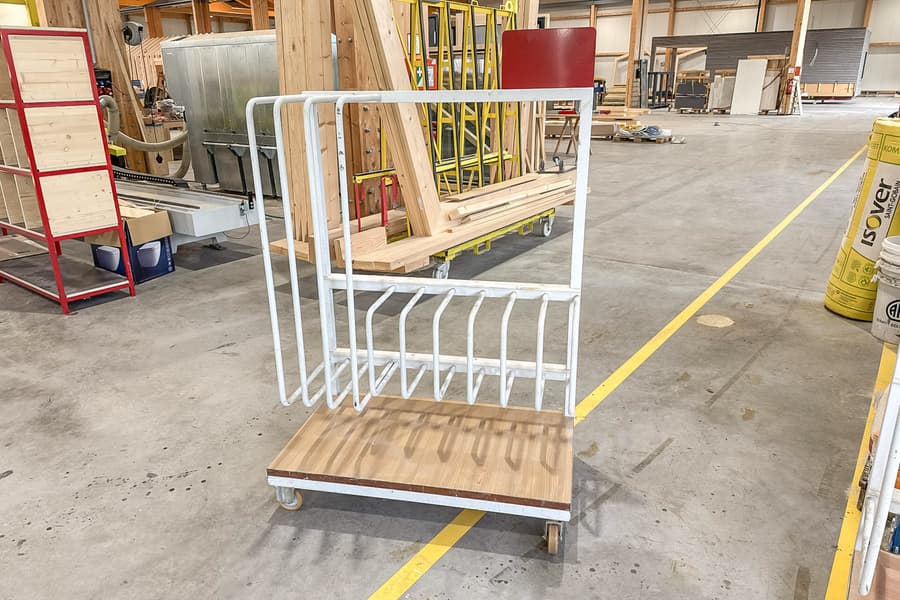 Plattentransportwagen