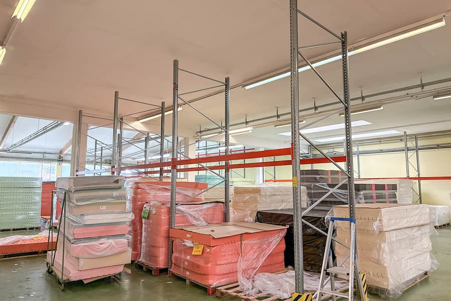 Schwerlast Lagerregal, ca. 9 lfm