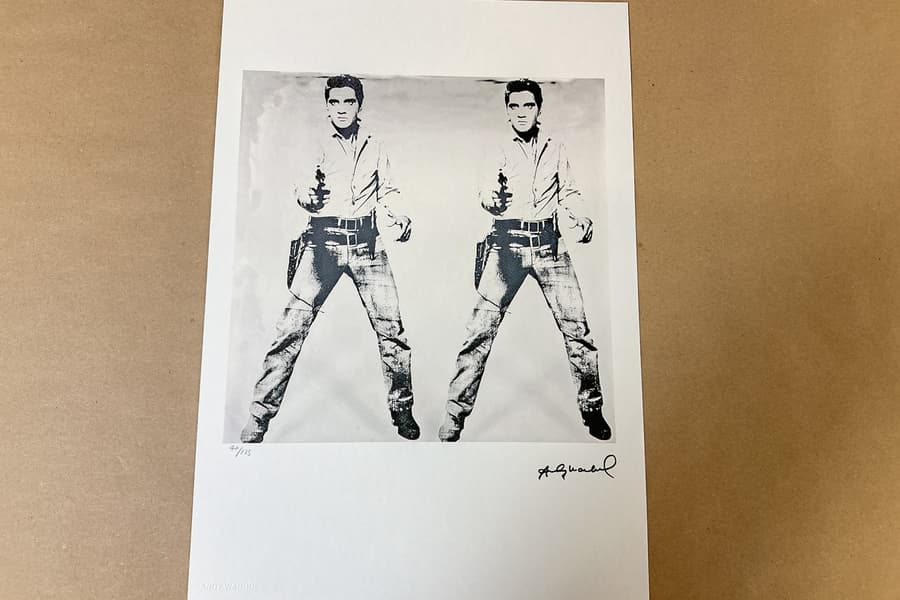 Lithografie nach Andy Warhol, limitiert