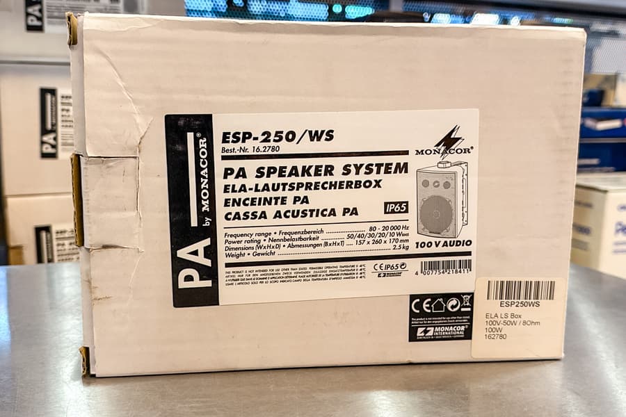 Lautsprecher Monacor ESP-250/WS