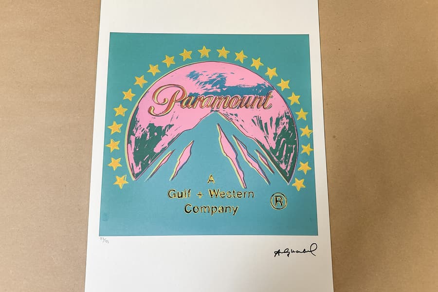 Lithografie nach Andy Warhol, limitiert