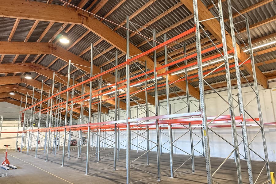 Schwerlast Lagerregal, ca. 24 lfm