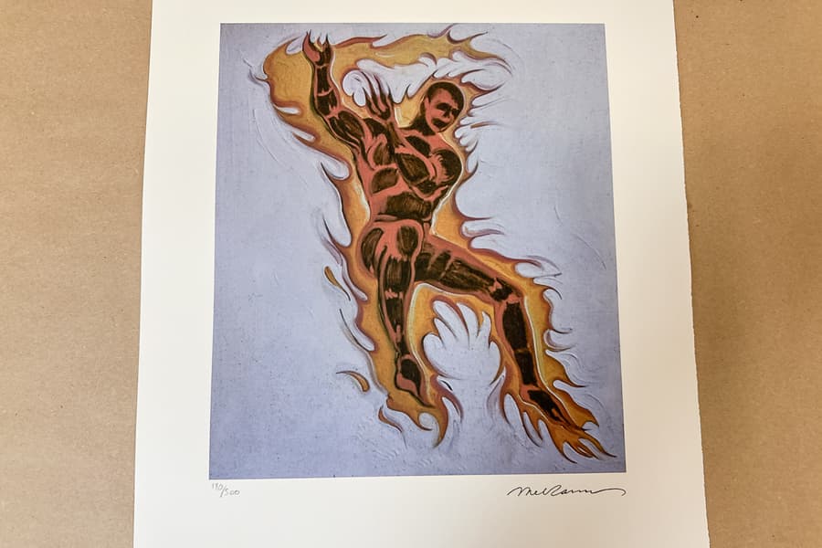 Lithografie nach Mel Ramos