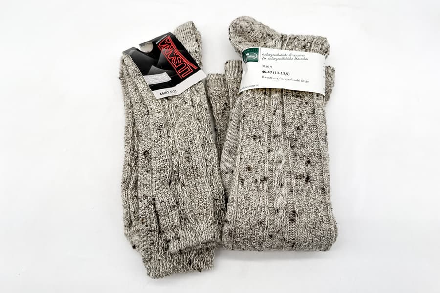 2 Paar Trachtenstutzen Luise Steiner, Gr. 46-47