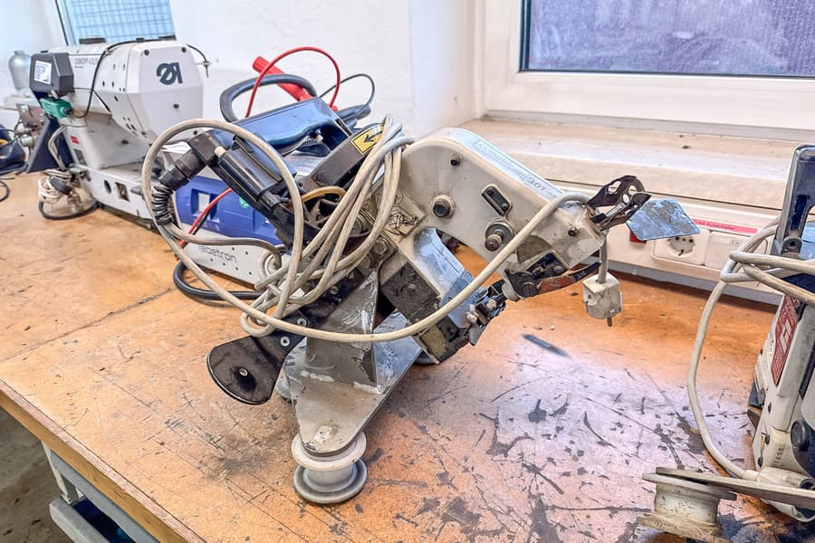 Taschen Nähmaschine Fischbein