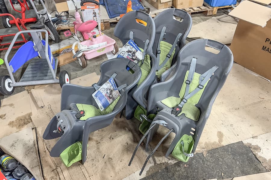 4 Fahrrad Kindersitze Polisport