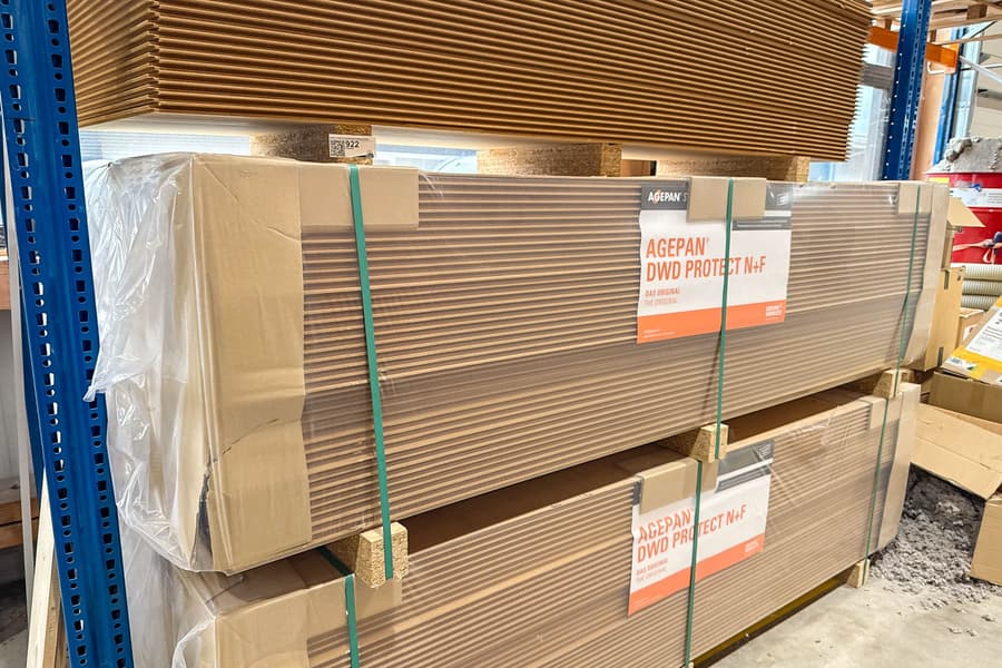 40 Pressspanplatten Agepan DWD Protect N+F