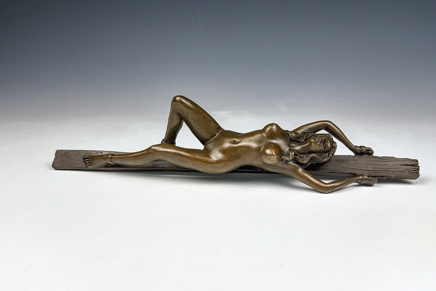 Erotische Bronze Skulptur